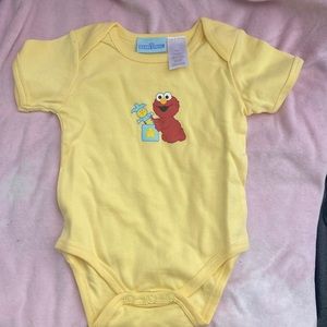 Vintage Elmo/Sesame Street onesie/creeper.